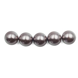 Perla 12mm de vidrio para collar pulsera y aretes