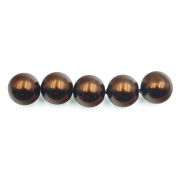 Perla 12mm de vidrio para collar pulsera y aretes