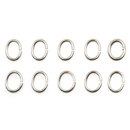 Argolla  6X5mm De Laton para Collar Y Pulsera Irg