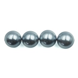 Perla 14mm de vidrio para collar pulsera y aretes