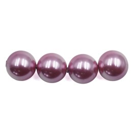 Perla 14mm de vidrio para collar pulsera y aretes