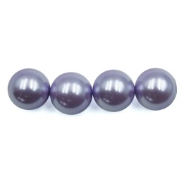 Perla 14mm de vidrio para collar pulsera y aretes