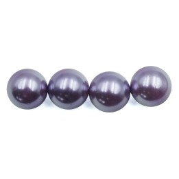 Perla 14mm de vidrio para collar pulsera y aretes