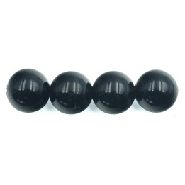 Perla 14mm de vidrio para collar pulsera y aretes