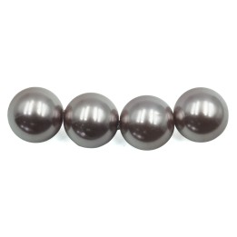 Perla 14mm de vidrio para collar pulsera y aretes