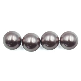 Perla 14mm de vidrio para collar pulsera y aretes