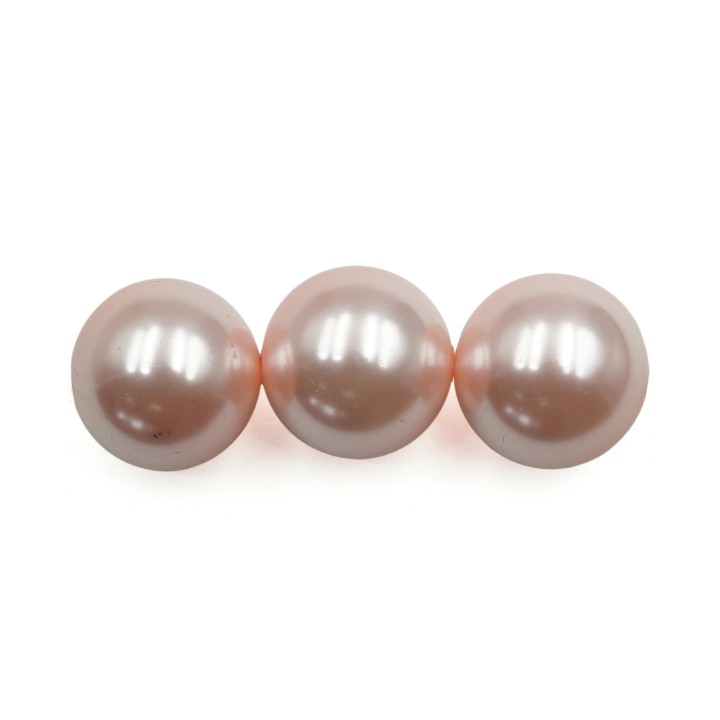 Perla 16mm de vidrio para collar pulsera y aretes