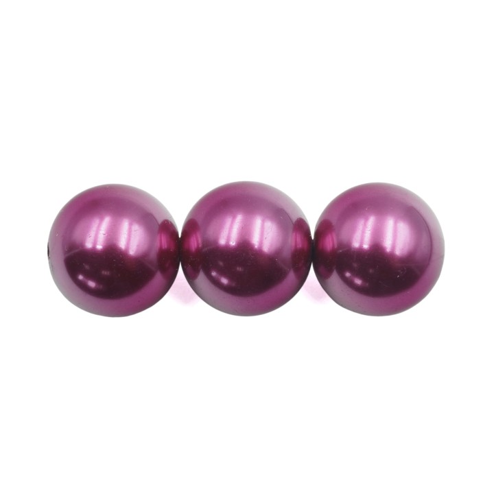 Perla 16mm de vidrio para collar pulsera y aretes