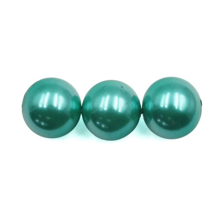 Perla 16mm de vidrio para collar pulsera y aretes