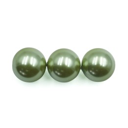 Perla 16mm de vidrio para collar pulsera y aretes
