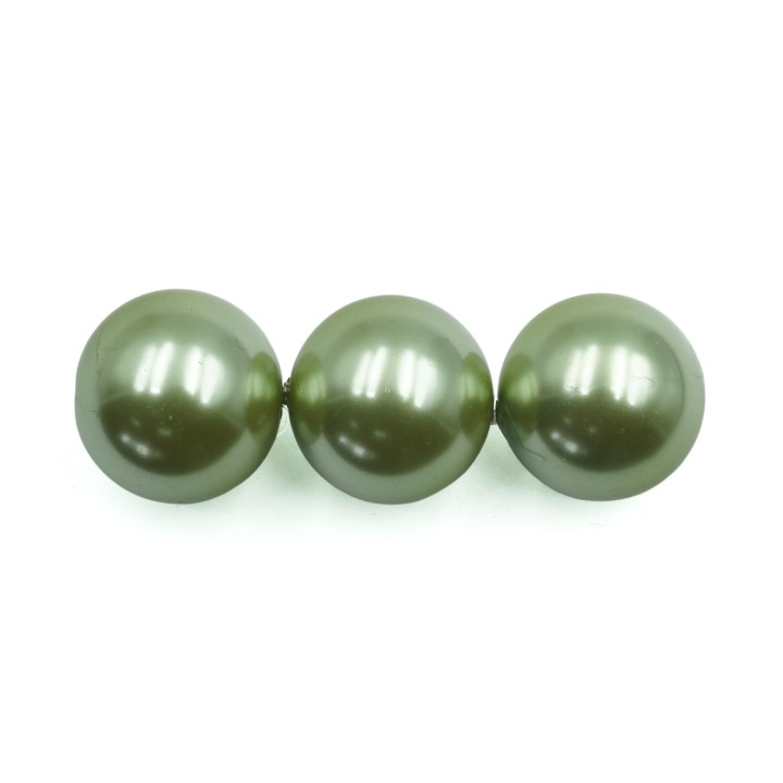 Perla 16mm de vidrio para collar pulsera y aretes