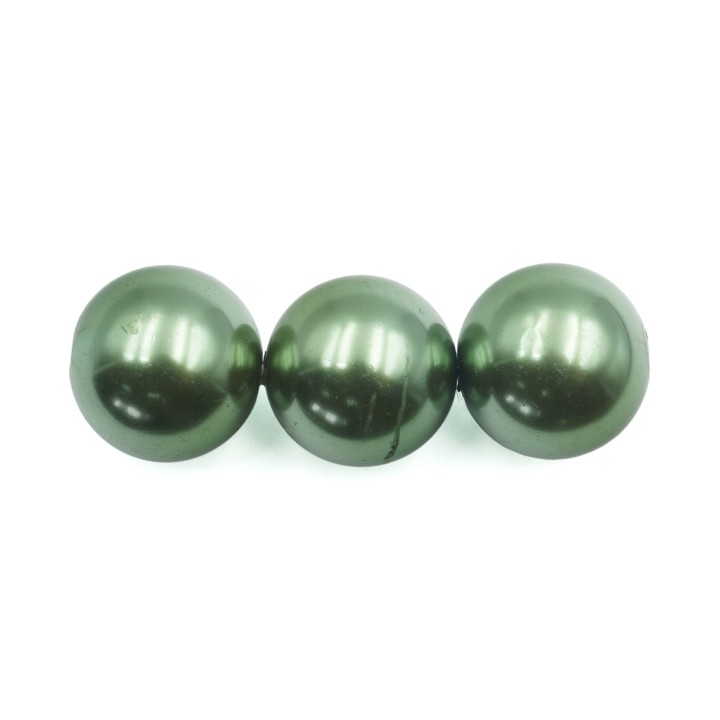 Perla 16mm de vidrio para collar pulsera y aretes