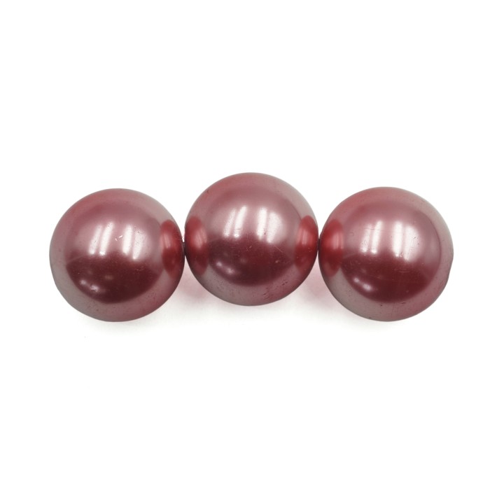 Perla 16mm de vidrio para collar pulsera y aretes