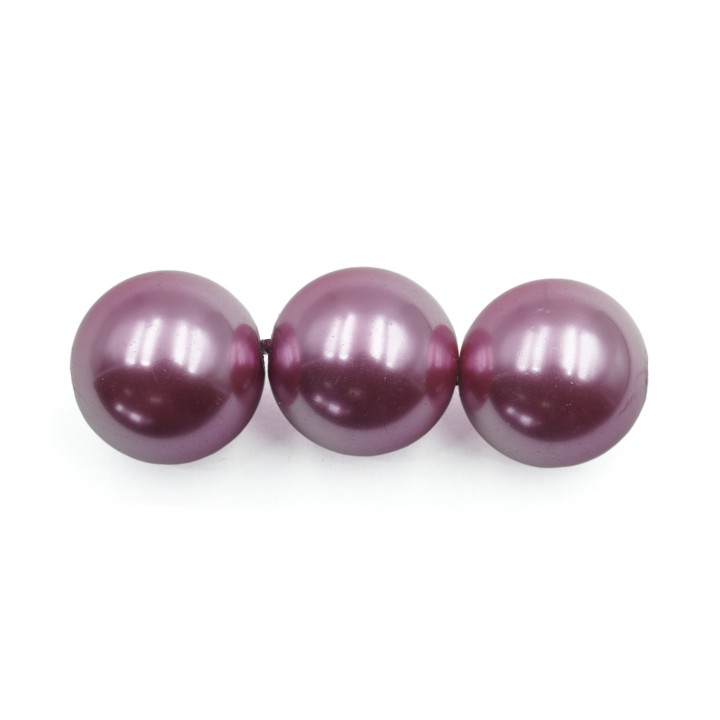 Perla 16mm de vidrio para collar pulsera y aretes