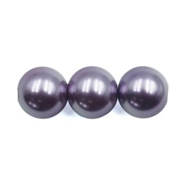 Perla 16mm de vidrio para collar pulsera y aretes