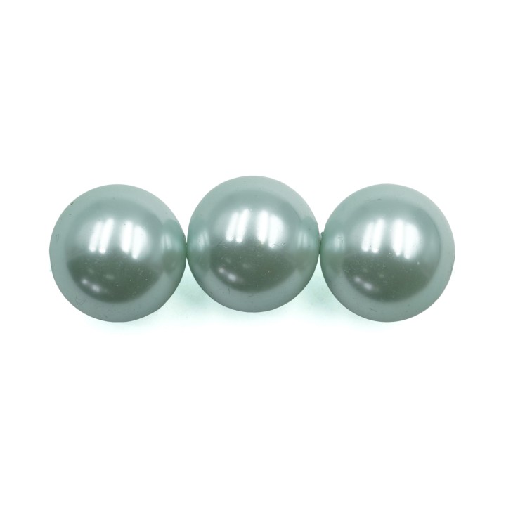 Perla 16mm de vidrio para collar pulsera y aretes