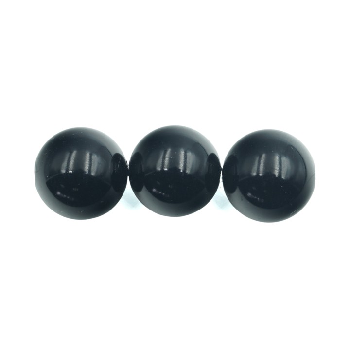 Perla 16mm de vidrio para collar pulsera y aretes