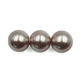 Perla 16mm de vidrio para collar pulsera y aretes