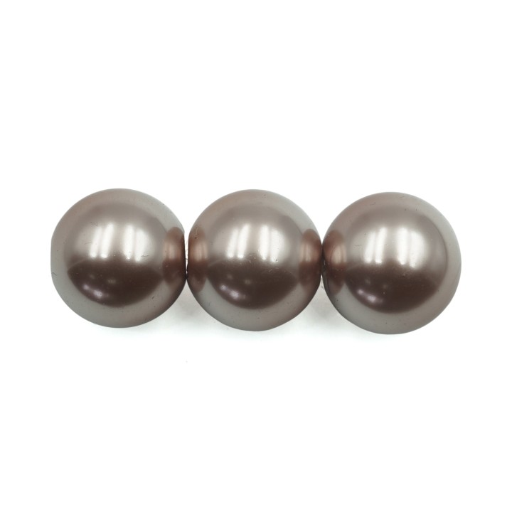 Perla 16mm de vidrio para collar pulsera y aretes