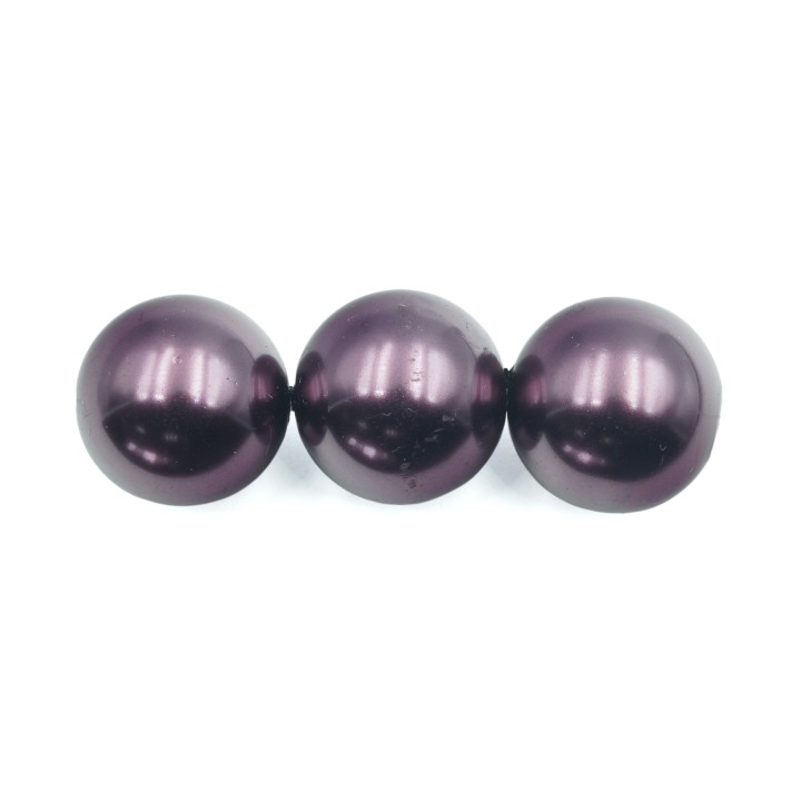 Perla 16mm de vidrio para collar pulsera y aretes