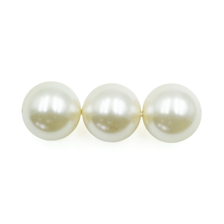 Perla 16mm de vidrio para collar pulsera y aretes