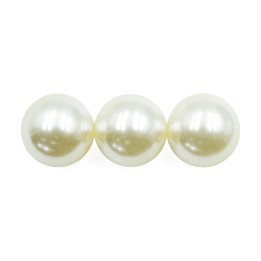 Perla 18mm de vidrio para collar pulsera y aretes
