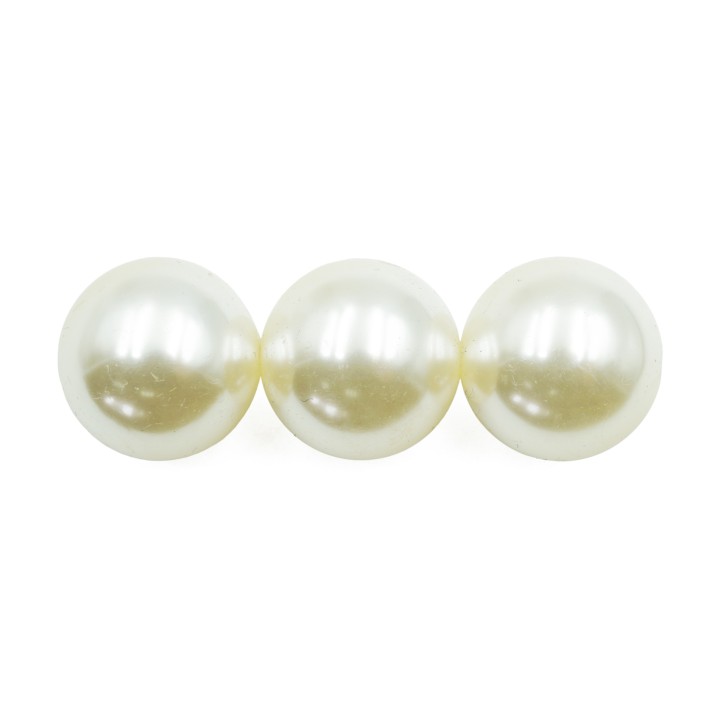 Perla 18mm de vidrio para collar pulsera y aretes