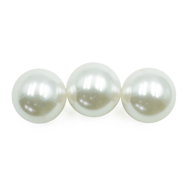 Perla 20mm de vidrio para collar pulsera y aretes