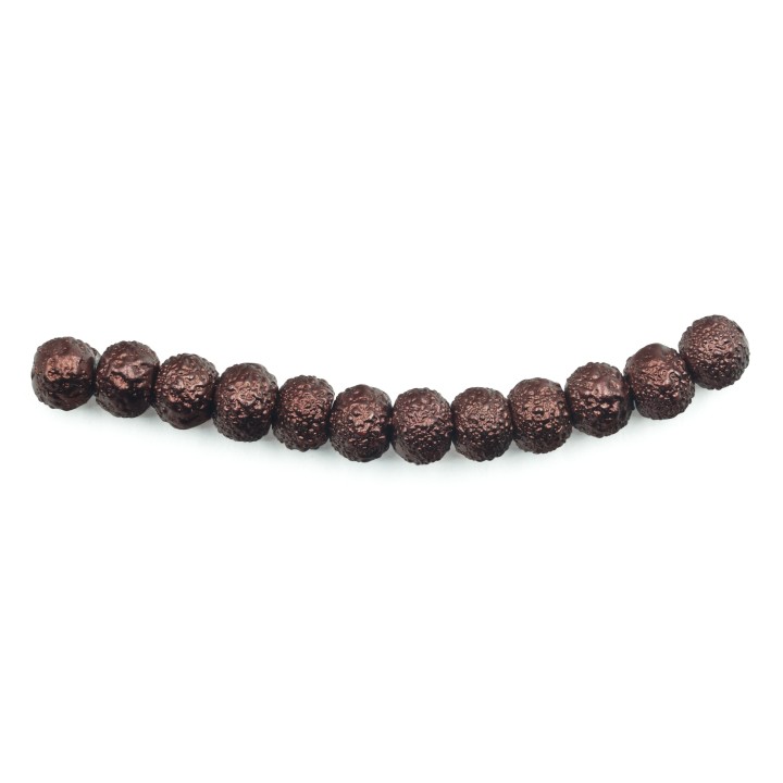 Perla ice redonda 4mm de vidrio para collar pulsera y aretes