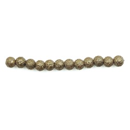 Perla ice redonda 4mm de vidrio para collar pulsera y aretes