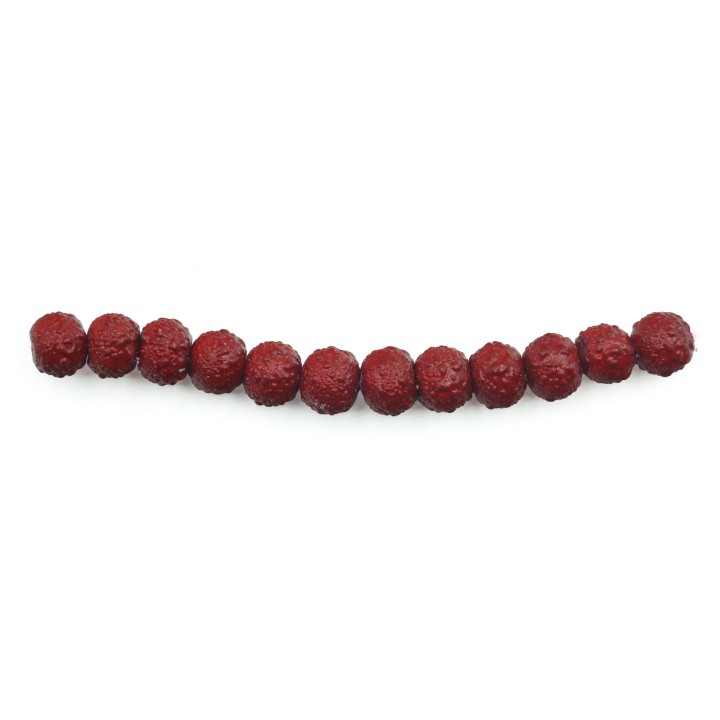 Perla ice redonda 4mm de vidrio para collar pulsera y aretes