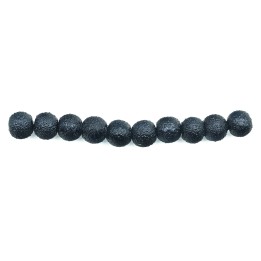 Perla ice redonda 6mm de vidrio para collar pulsera y aretes