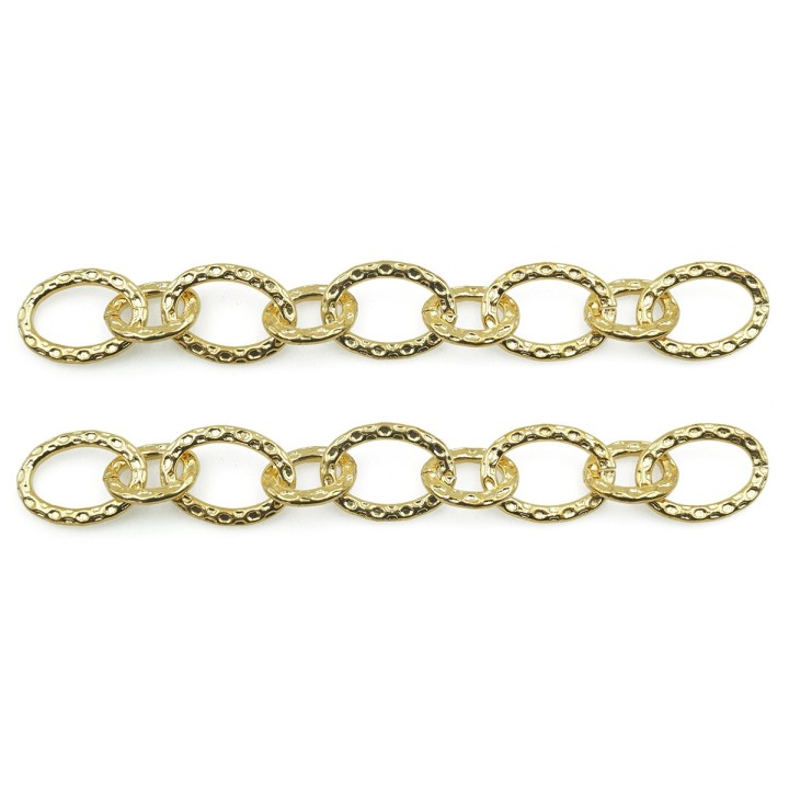 Cadena 11.5mm Para Collar Y Pulsera Rodio