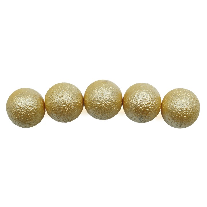 Perla ice redonda 12mm de vidrio para collar pulsera y aretes
