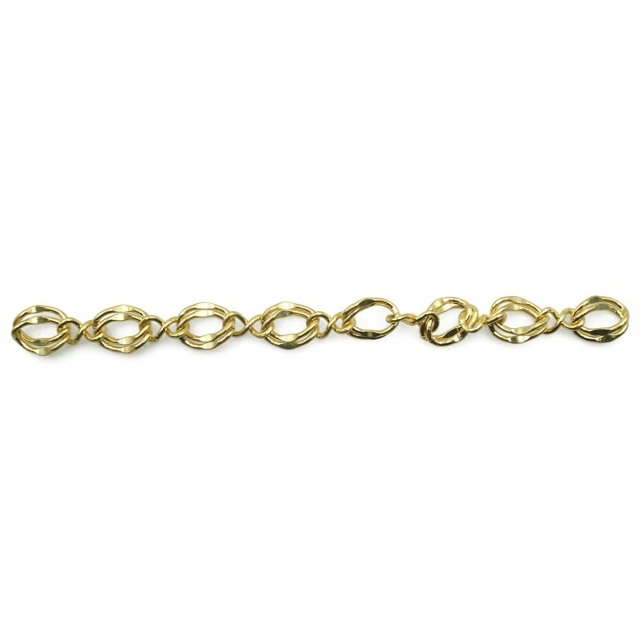 Cadena 8.7mm Para Collar Y Pulsera Dorado