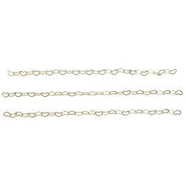Cadena 2.8mm Para Collar y Pulsera Dorada