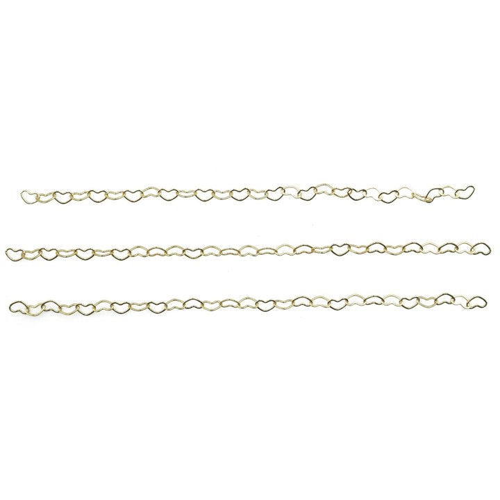 Cadena 2.8mm Para Collar y Pulsera Dorada
