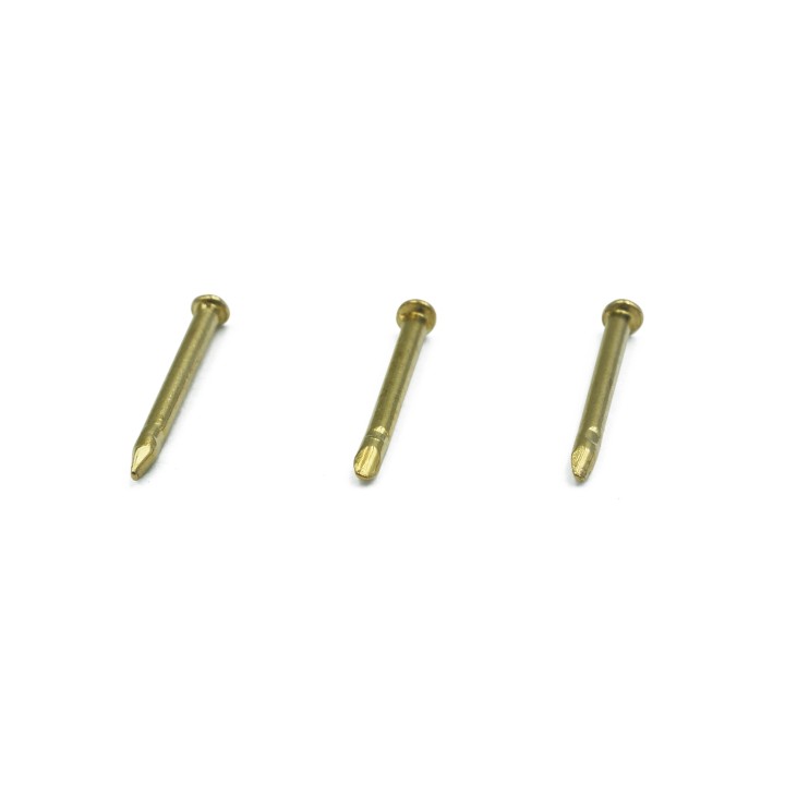 Poste para pin 12mm de laton