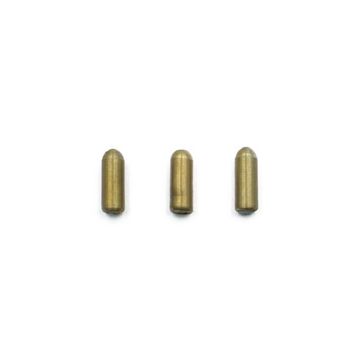 Contra de bala 12x5mm de laton para pin