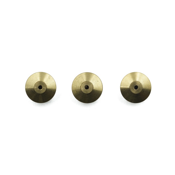 Contra de sombrero 10x7mm de laton para pin