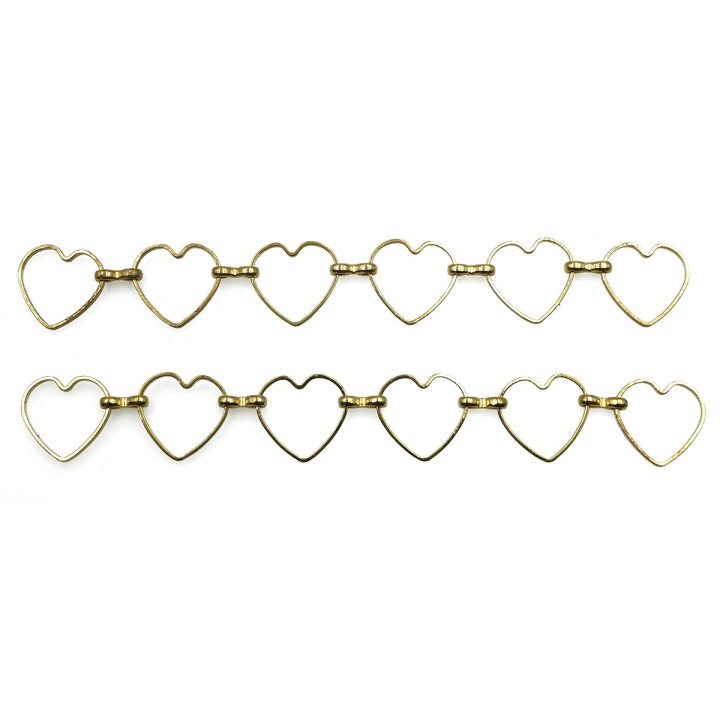 Cadena 12.8mm Para Collar y Pulsera Dorado