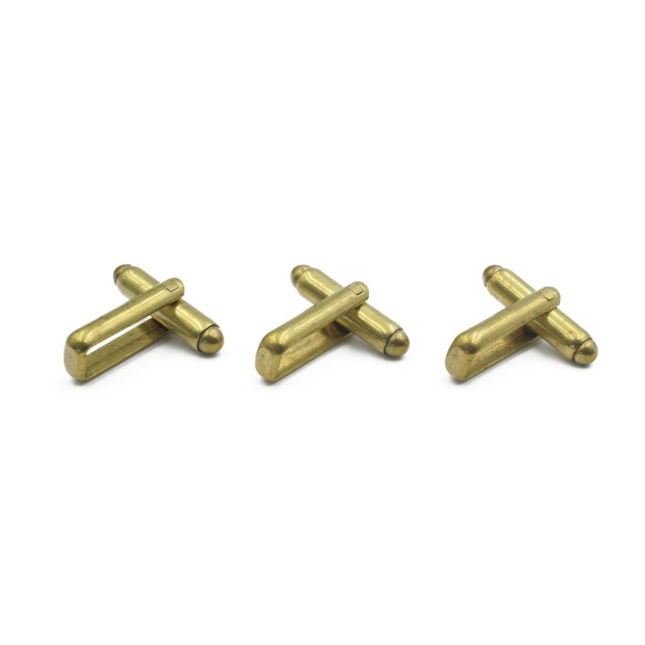 Mancuernilla de laton 18x7mm