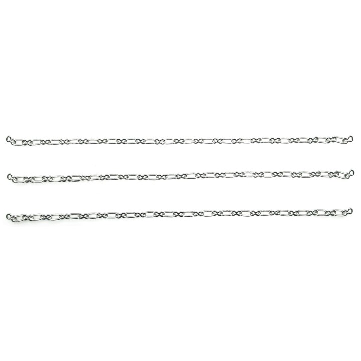 Cadena 2mm Para Collar y Pulsera Rodio