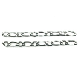 Cadena 7.3mm Para Collar y Pulsera Acero Inoxidable
