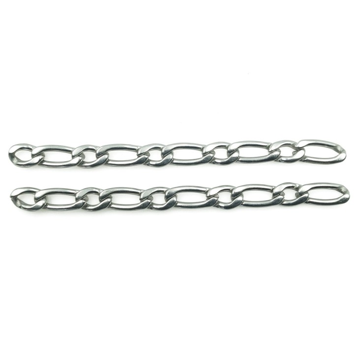 Cadena 7.3mm Para Collar y Pulsera Acero Inoxidable