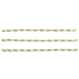 Cadena 3.2mm Para Collar y Pulsera Dorado