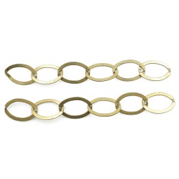 Cadena 14mm Para Collar y Pulsera Dorado