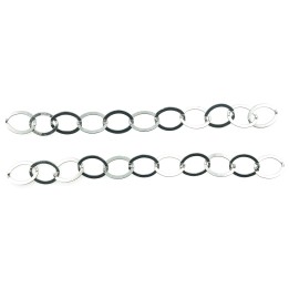 Cadena 8.4mm Para Collar y Pulsera Acero Inox