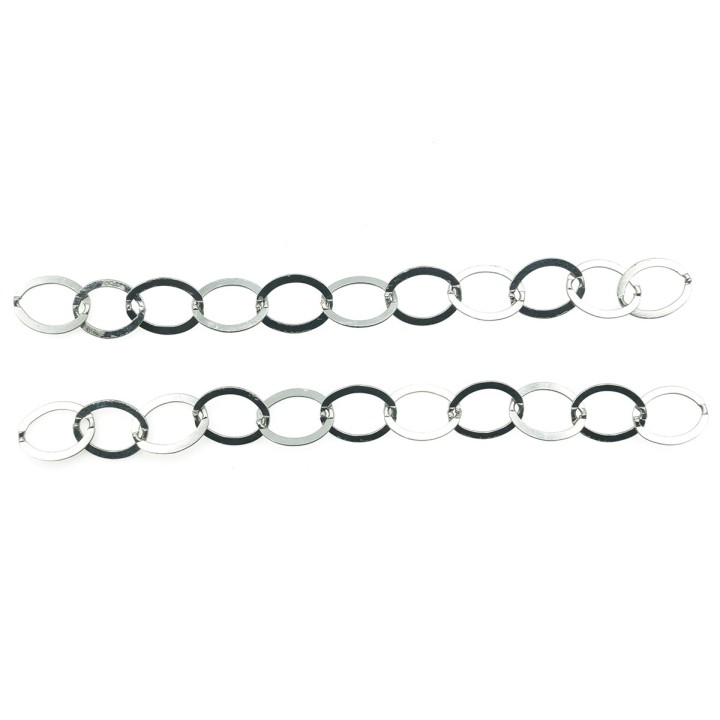 Cadena 8.4mm Para Collar y Pulsera Acero Inox