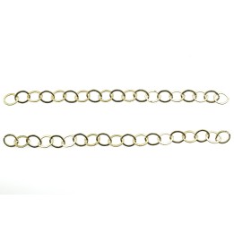 Cadena 5.4mm Para Collar y Pulsera Dorado